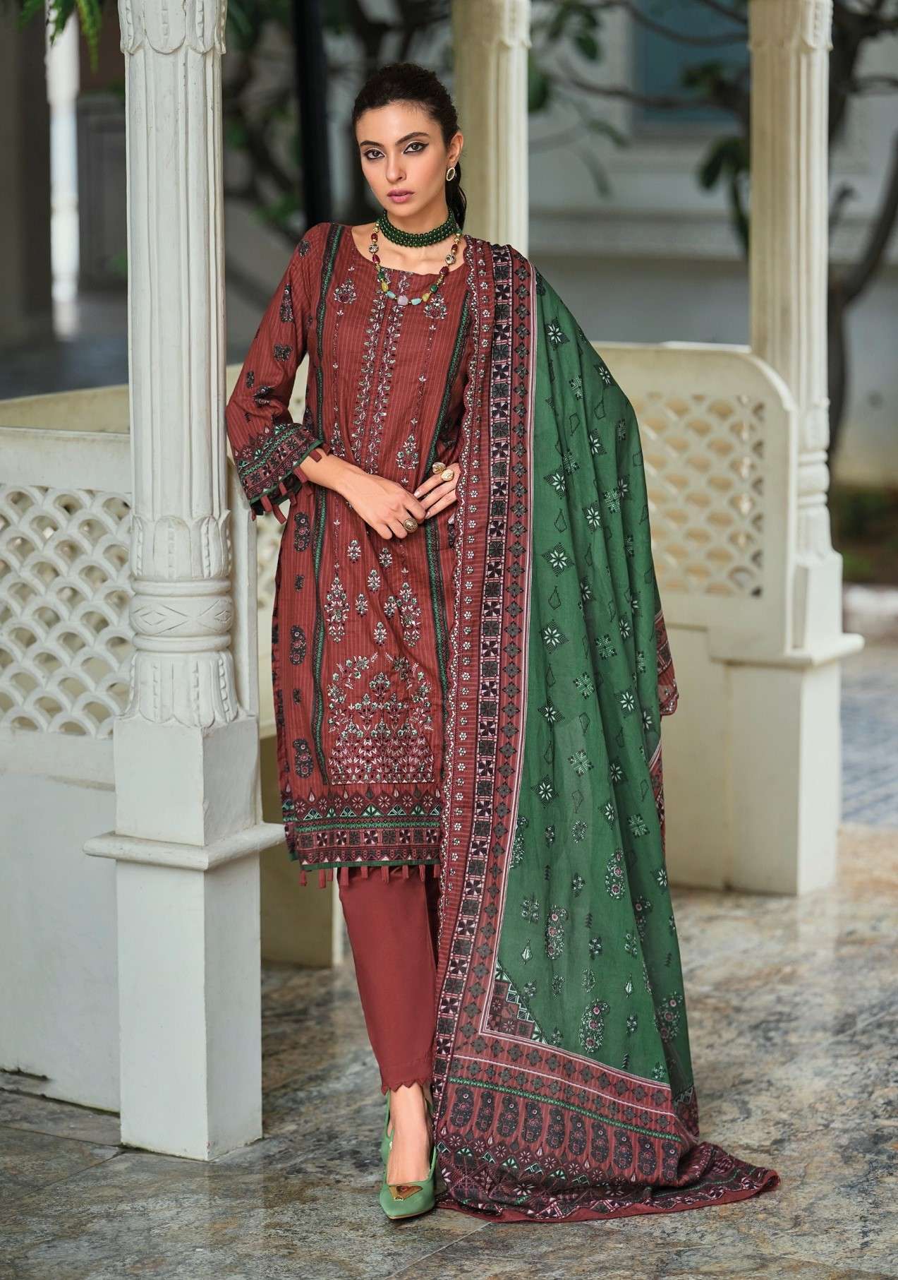 BIN SAEED LAWN COLLECTION VOL - 30 BY SHREE FABS